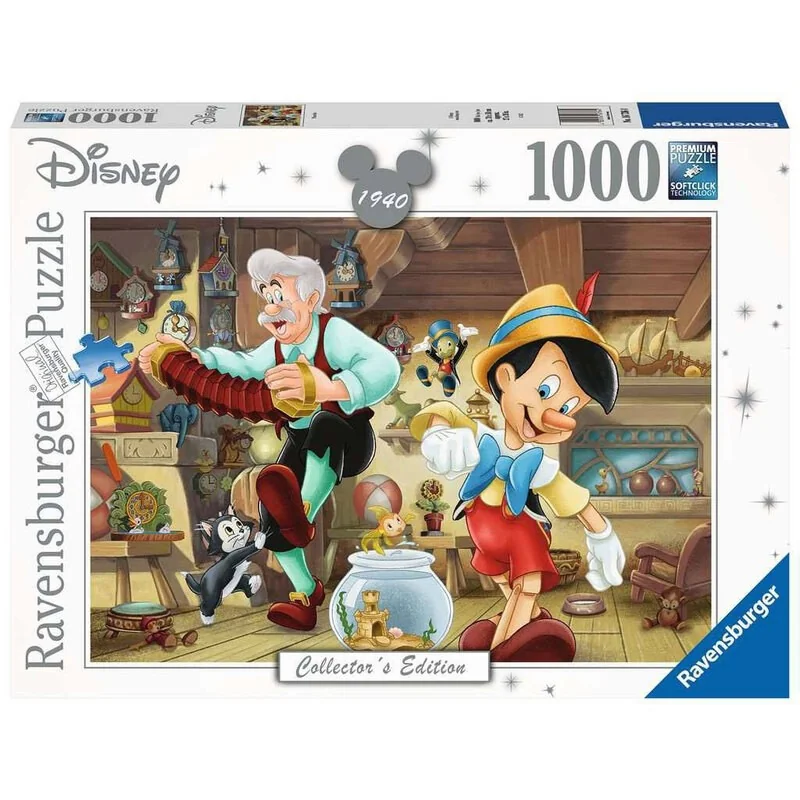 Disney puzzle Collector's Edition Pinocchio (1000 pieces) - Ravensburger