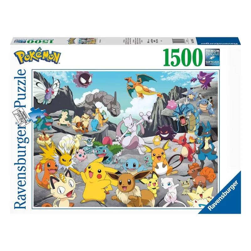 Pokémon puzzle Pokémon Classics (1500 pieces) - Ravensburger
