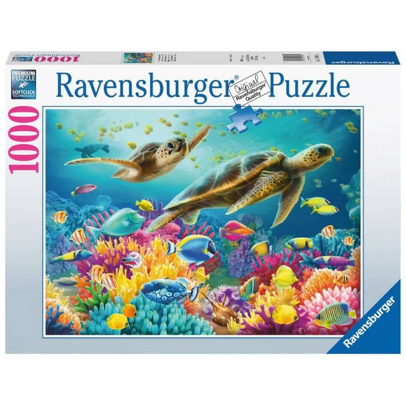1000 p jigsaw puzzle - The blue underwater world