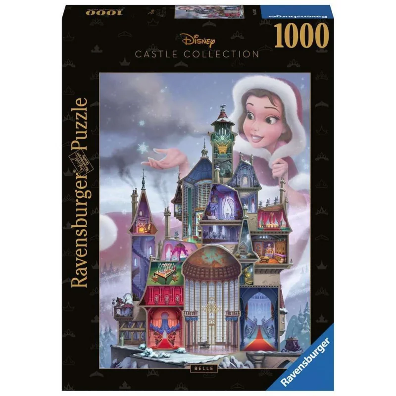 Disney Castle Collection jigsaw puzzle Belle (Beauty and the Beast) (1000 pieces) - Ravensburger