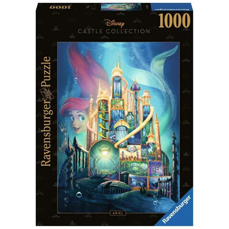 Disney Castle Collection jigsaw puzzle Ariel (The Little Mermaid) (1000 pieces) - Ravensburger