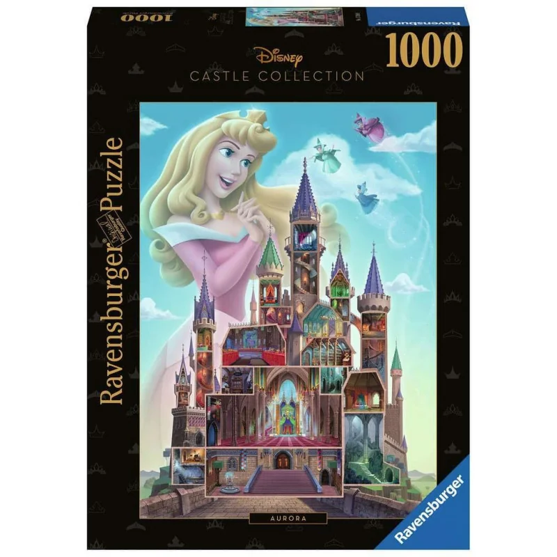 Disney Castle Collection Puzzle Aurora (Sleeping Beauty) (1000 Pieces) - Ravensburger