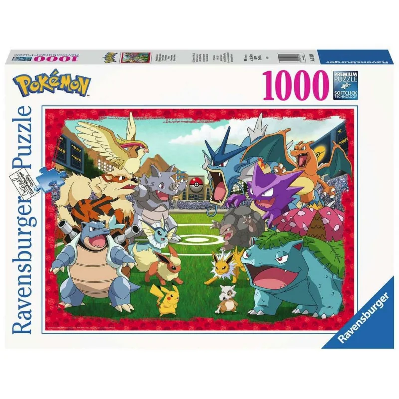 Pokemon stadium puzzle (1000 pieces) - Ravensburger