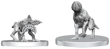 90801 - STRANGER THINGS UNPAINTED MINIS DEMODOGS (36/144)