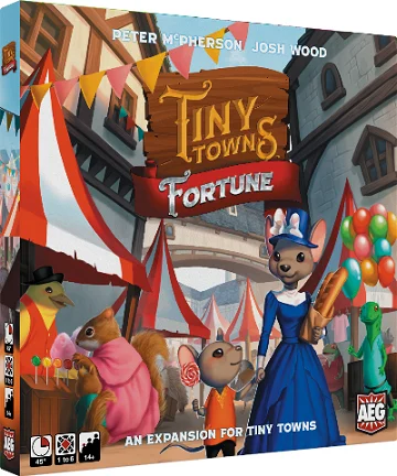 TINY TOWNS FORTUNE EXPANSION - Alderac Entertainment Group - AEG