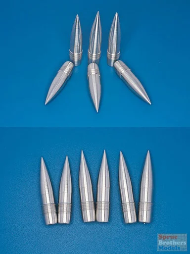 RBM35P033 1:35 RB Model Ammunition - 21cm Ammo for Morser 18 / Panzergranate 39 / Aufschlagzundergranate / Gr.40