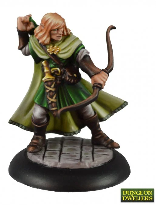 Reaper Miniatures Lanaerel Grayleaf Elf Ranger 25mm Heroic Scale Plastic Figure