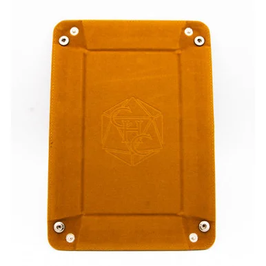 Critical Hit Collectibles Brown Rectangle Dice Tray - Critical Hits