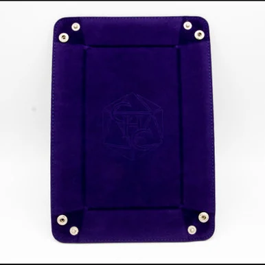 Critical Hit Collectibles Dark Purple Rectangle Dice Tray - Critical Hits