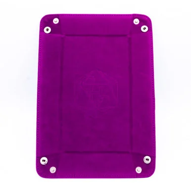 Critical Hit Collectibles Purple Rectangle Dice Tray - Critical Hits