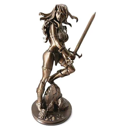 Red Sonja Amanda Conner Bronze Variant Statue - Dynamite Entertainment