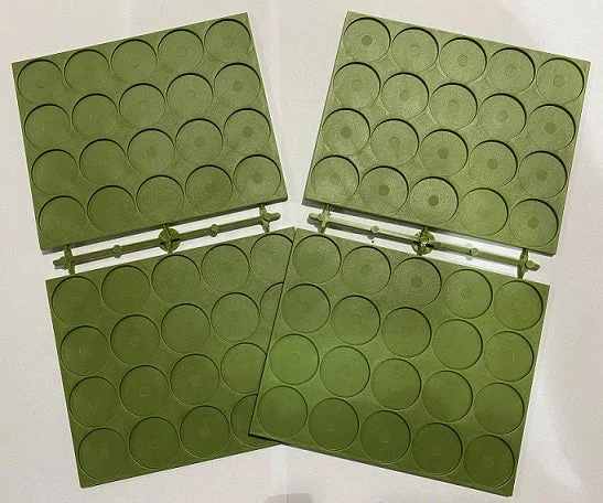 Renedra 25mm Diameter 20 Spaces Recessed Movement Tray (4) - Renedra Limited