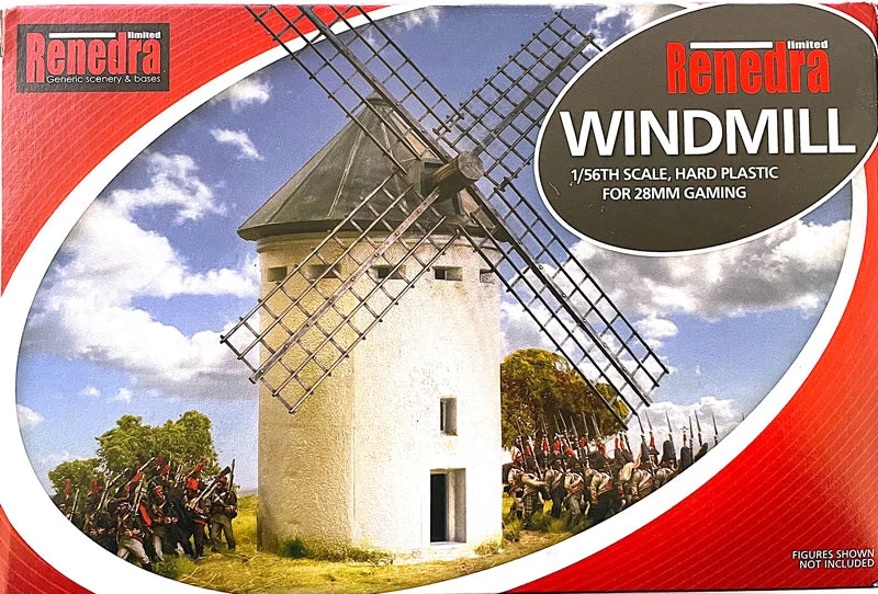 Renedra Windmill – 28mm (1/56) Hard Plastic Wargaming Model Kit - Renedra Limited
