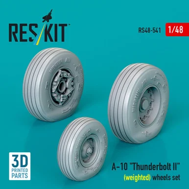 1/48 Reskit A-10 Thunderbolt (weighted) wheels set