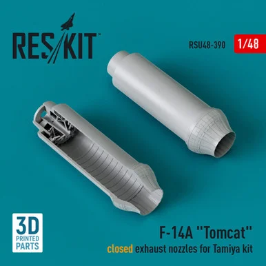 1/48 Reskit F-14A Tomcat closed exhaust nozzles for Tamiya kit (3D Printed) (1/48)