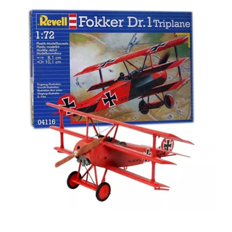 Fokker Dr.I Triplane (New tooling!) Model kit - Revell