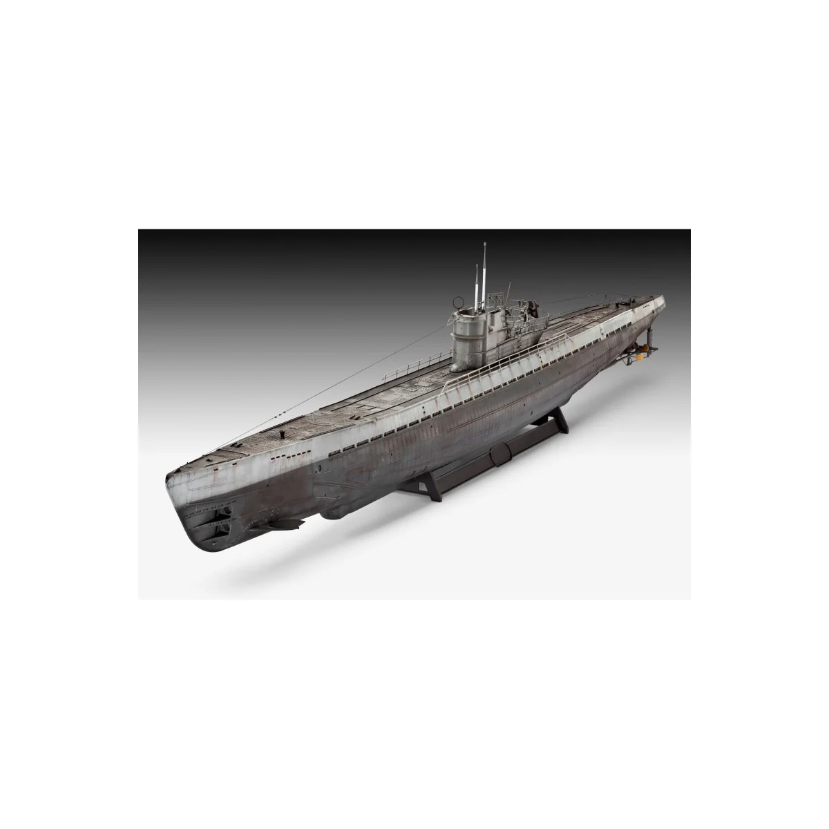 Revell 05180 german submarine type ix c (u505) platinum edition 1/72 model building