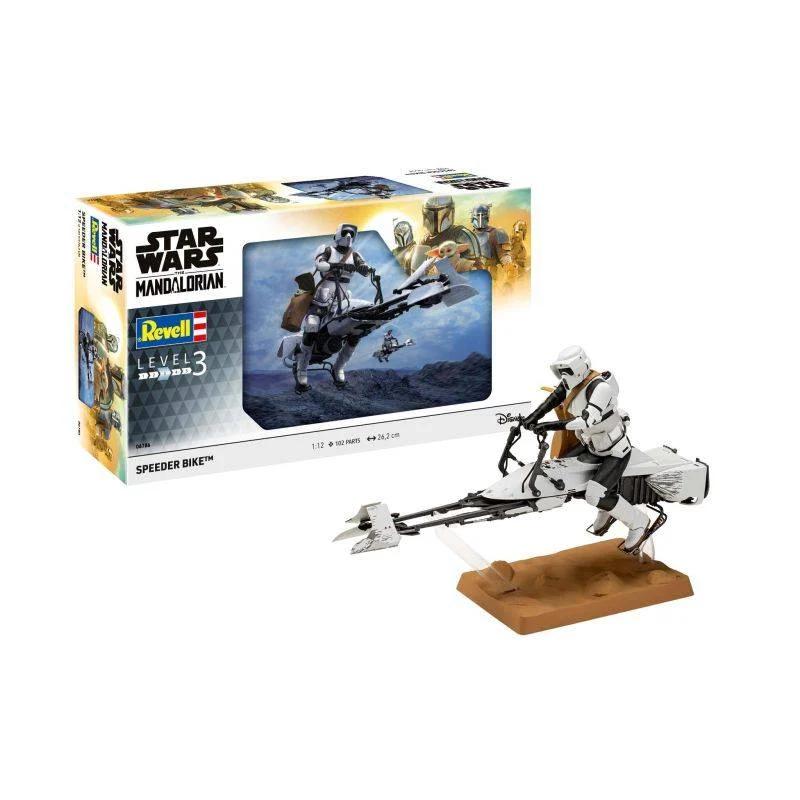 Speeder Bike™: The Mandalorian Model kit - Revell