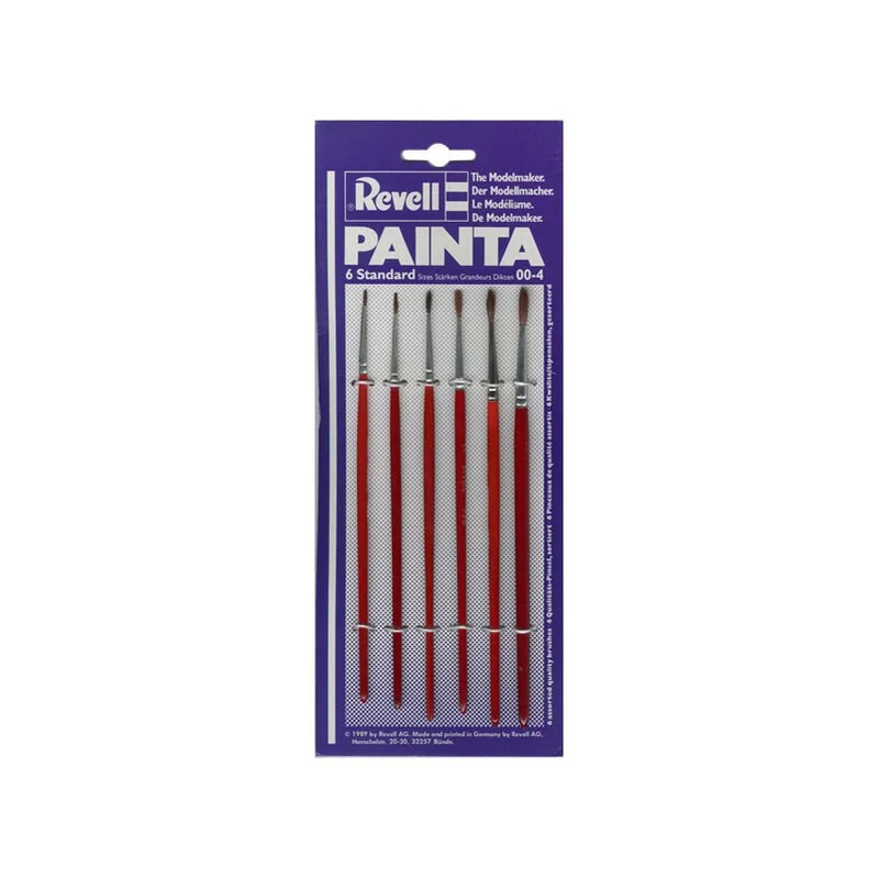 Standard Brushes X 6 Bliste - Revell