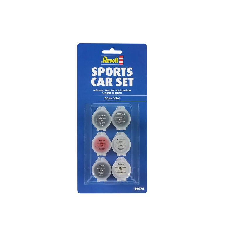 Set of sports car paints - Revell