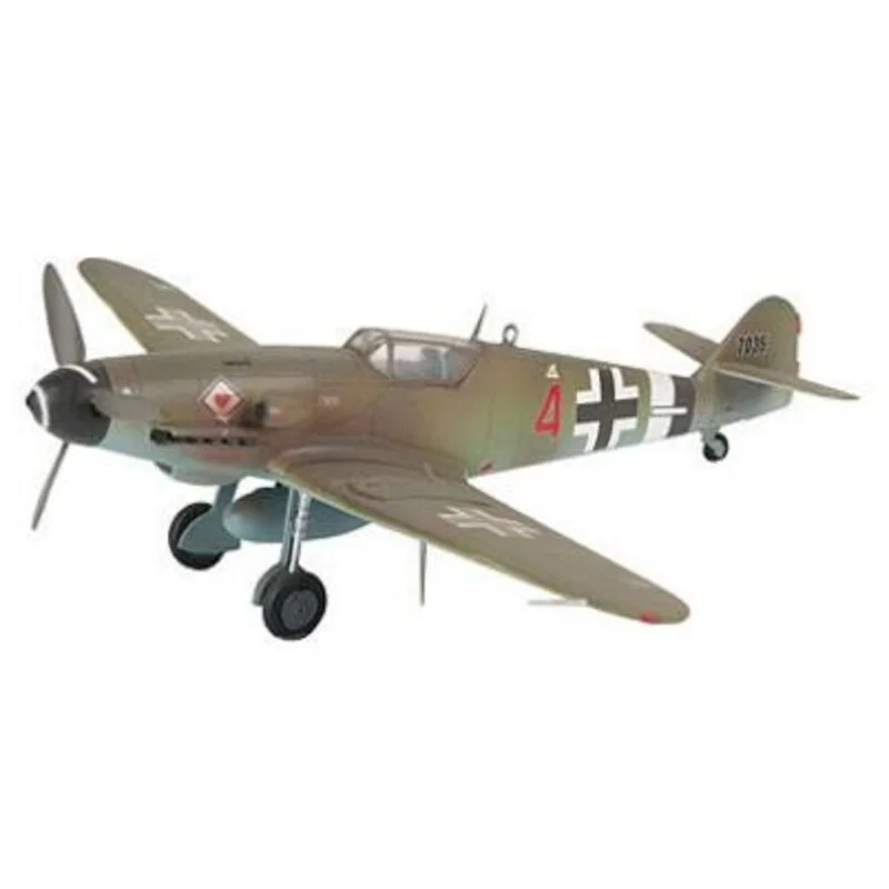 Messerschmitt Bf 109 Set - box containing the model, paints, brush and glue Model kit