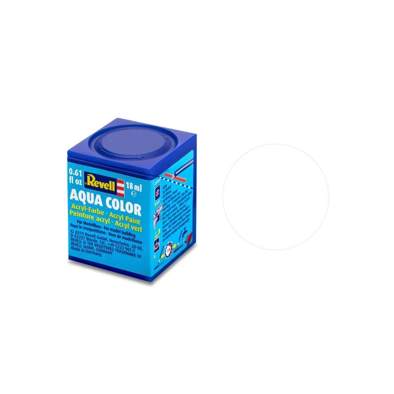 Matt White Aqua Acrylic Paint - 18ml 5