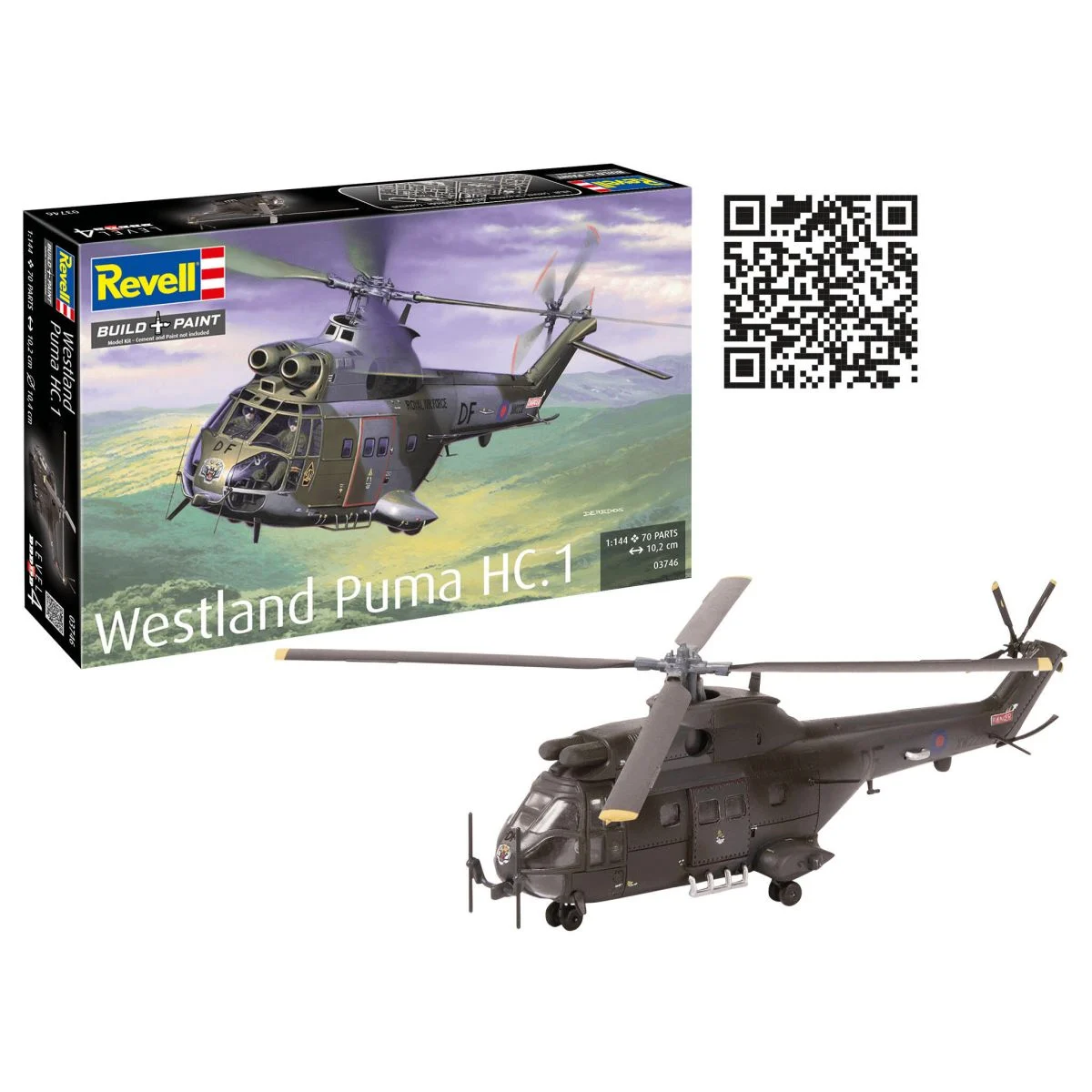 Westland Puma HC.1 Model kit - Revell
