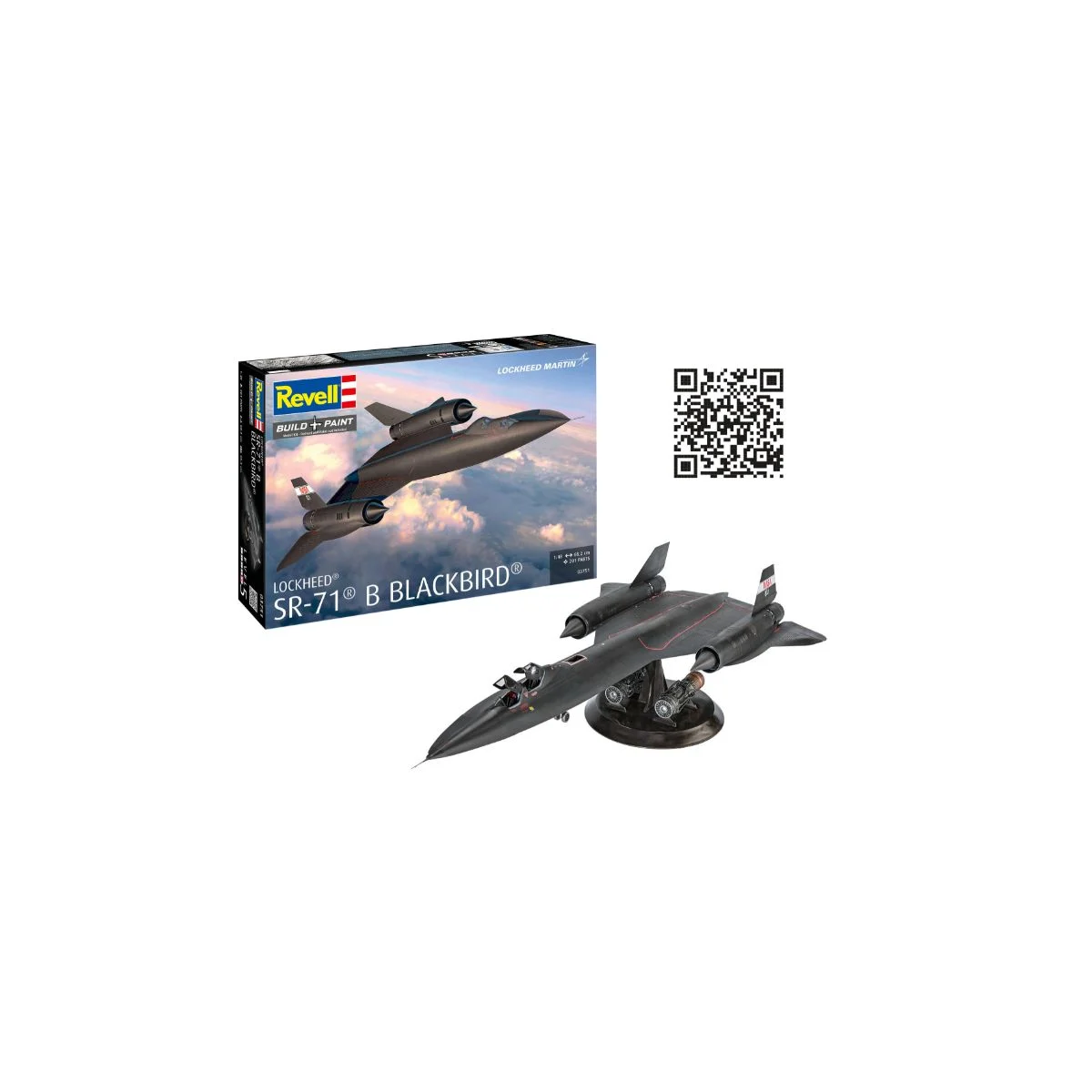 Lockheed SR-71B Blackbird Model kit
