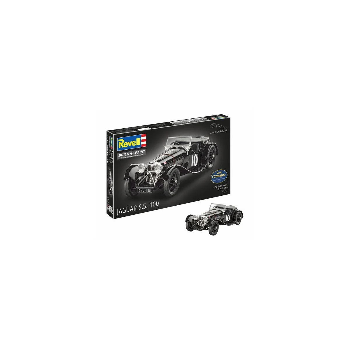 Jaguar SS 100 Model kit - Revell
