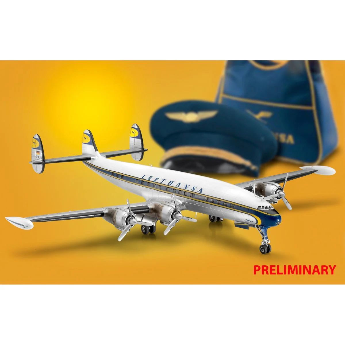 Model Set Lockheed L.1049G Super Constellation Luf Model kit - Revell