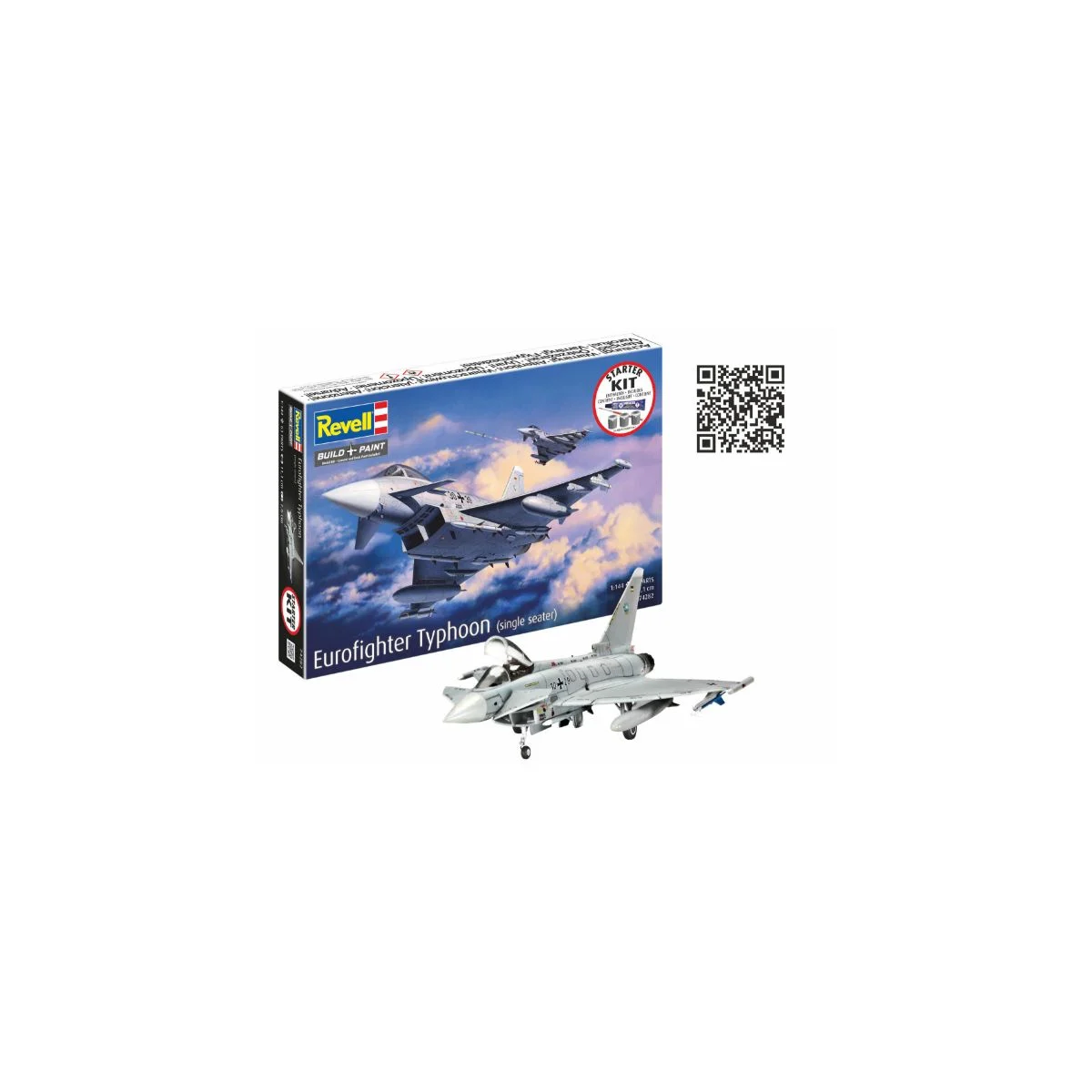Starter Kit Eurofighter Typhoon (single seater) Model kit - Revell
