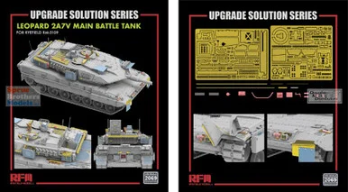 RFMRM2069 1:35 Rye Field Model Leopard 2A7V Upgrade Set (RFM kit)