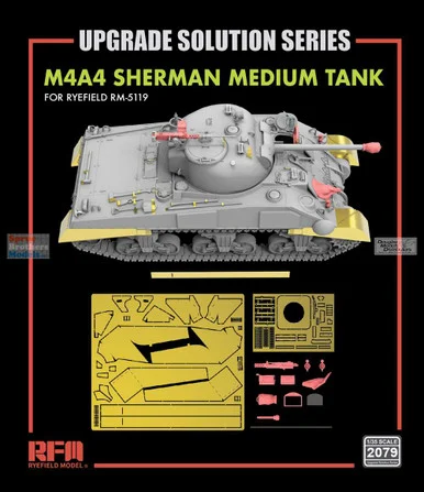 RFMRM2079 1:35 Rye Field Model M4A4 Sherman Upgrade Set (RFM kit)