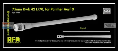 RFMRM2096 1:35 Rye Field Model 75mm KwK 42 L/70 Gun Barrel for Panther G (RFM kit)