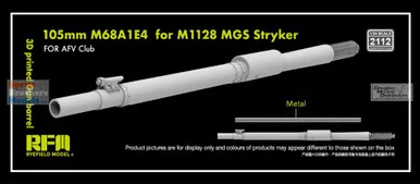 RFMRM2112 1:35 Rye Field Model 105mm M68A1E4 Gun Barrel for M1128 MGS Stryker (AFV kit)