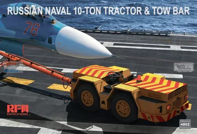RFMRM4802 1:48 Rye Field Model Russian Naval 10-ton Tractor & Tow Bar