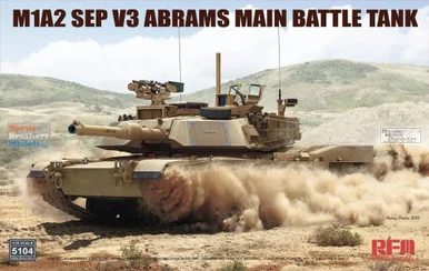 RFMRM5104 1:35 Rye Field Model M1A2 SEP V3 Abrams Main Battle Tank