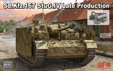 RFMRM5111 1:35 Rye Field Model Sd.Kfz.167 StuG.IV Late with Engine