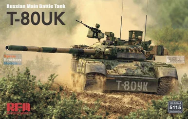 RFMRM5115 1:35 Rye Field Model T-80UK Russian Main Battle Tank
