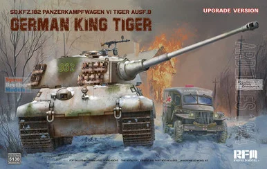 RFMRM5138 1:35 Rye Field Model Sd.Kfz.182 Ausf.B King Tiger [Upgrade Version]