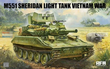 RFMRM5142 1:35 Rye Field Model M551 Sheridan Vietnam War