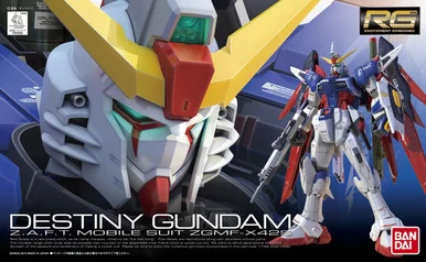 Bandai 5061616 #11 Destiny Gundam Z.A.F.T. Mobile Suit ZGMF-X42S RG 1/144 Scale Model Kit