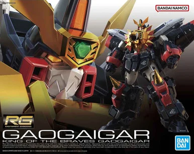 Bandai 5063398 Gaogaigar King of the Braves RG Model Kit