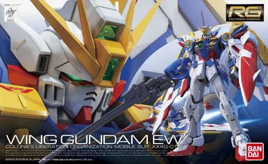 Bandai 5063053 #20 Wing Gundam EW Colonies Liberation Organization Mobile Suit XXXG-01W RG 1/144 Scale Model Kit