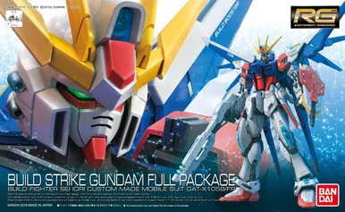 Bandai 5063084 #23 Build Strike Gundam Full Package Build Fighter Sei Iori Custom Made Mobile Suit GAT-X1058/FP RG 1/144 Plastic Model Kit