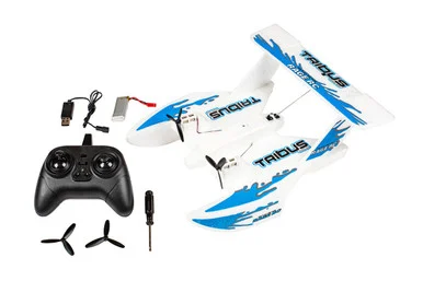 RAGE RC RGR3100 Tribus 250 Electric Powered RTF Amphibious AircraftBlue