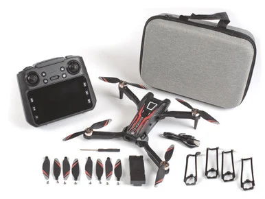 RAGE RC RGR4600 Stinger BL FPV Drone with 1-Axis 1080p HD Camera & Storage Case
