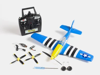 Rage RC RGRA1300V2 P-51D Obsession Micro RTF Airplane