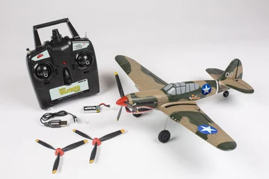 Rage RC RGRA1305 Curtiss P-40 Warhawk Micro RTF Airplane