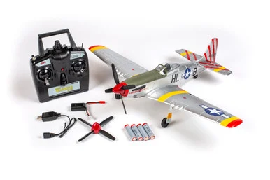 RAGE RC RGRA1600 P-51D BL 500mm RTF Warbird